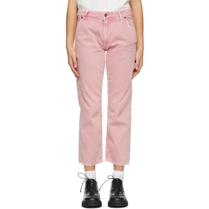 6397 Pink Carpenter Jeans