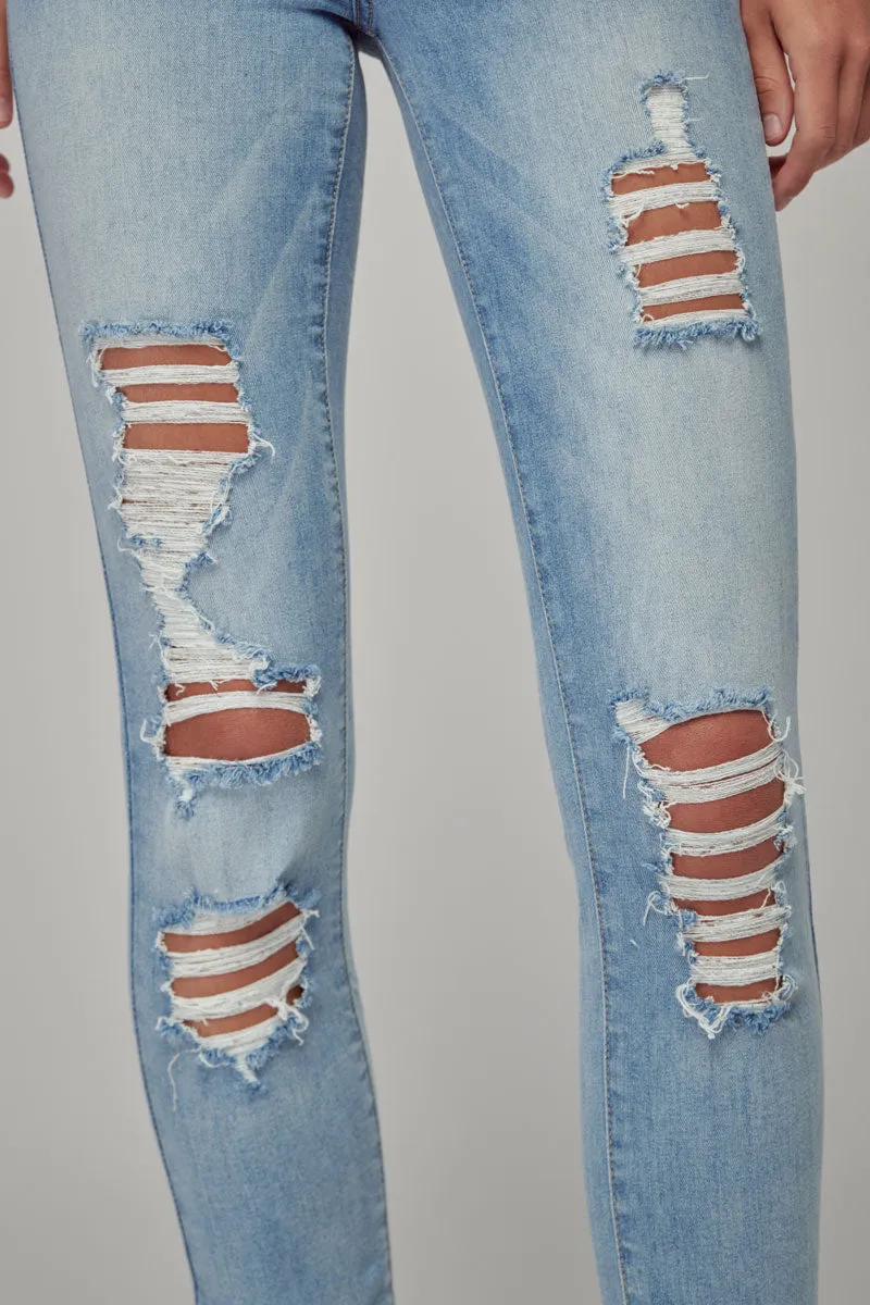 Aiden High Rise Skinny Jeans