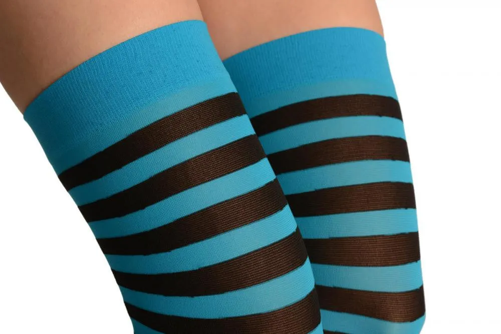 Black & Blue Stripes