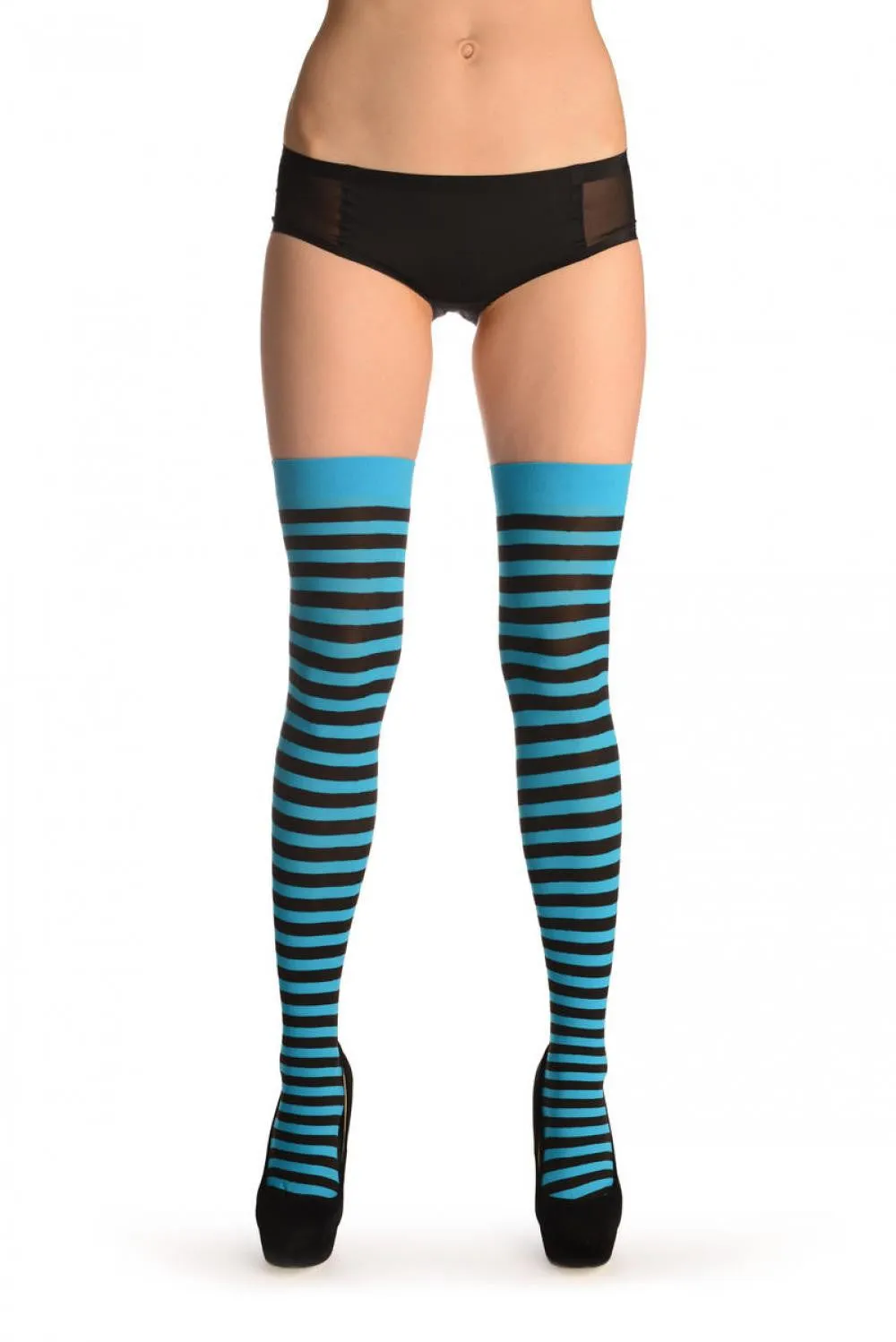 Black & Blue Stripes