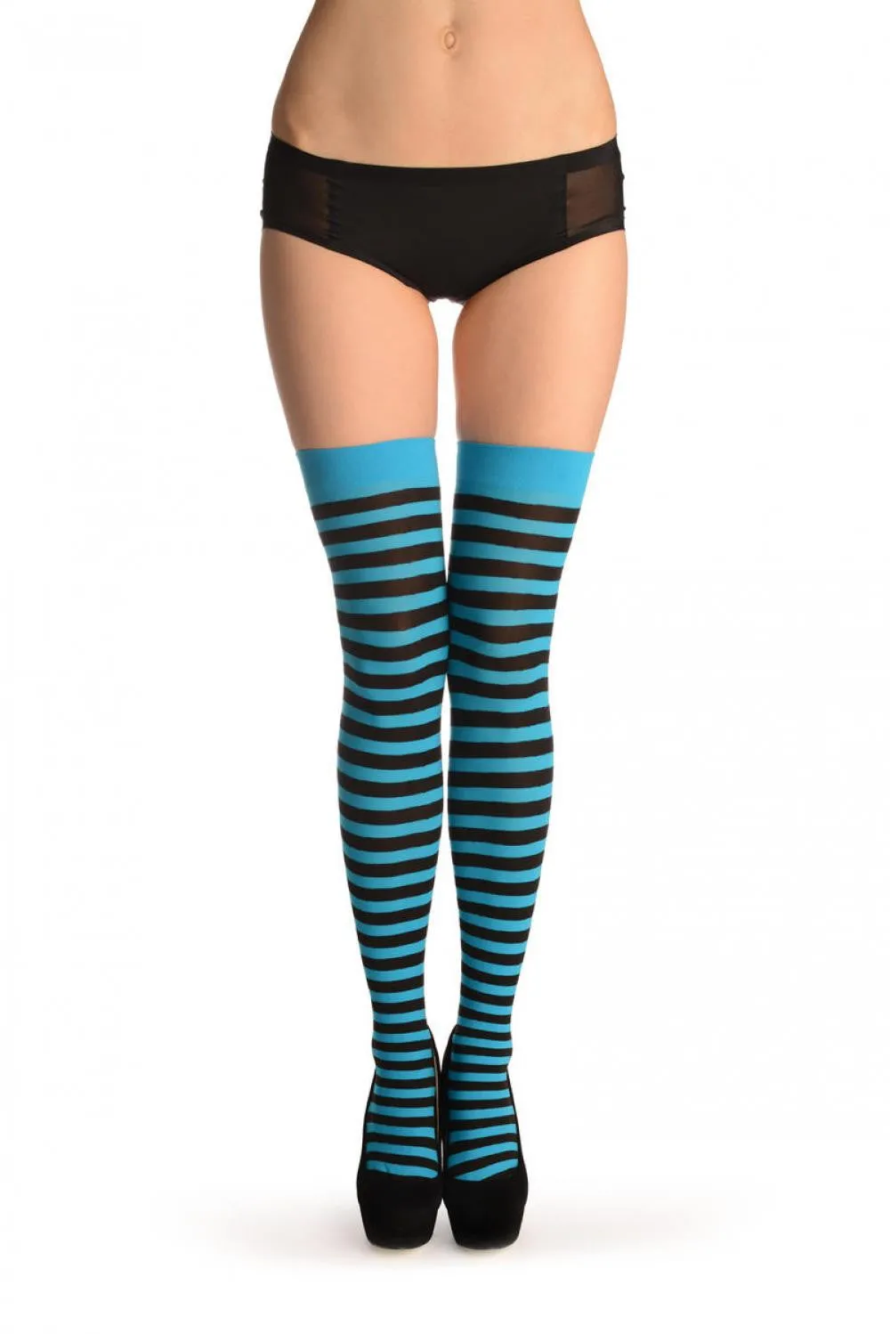 Black & Blue Stripes