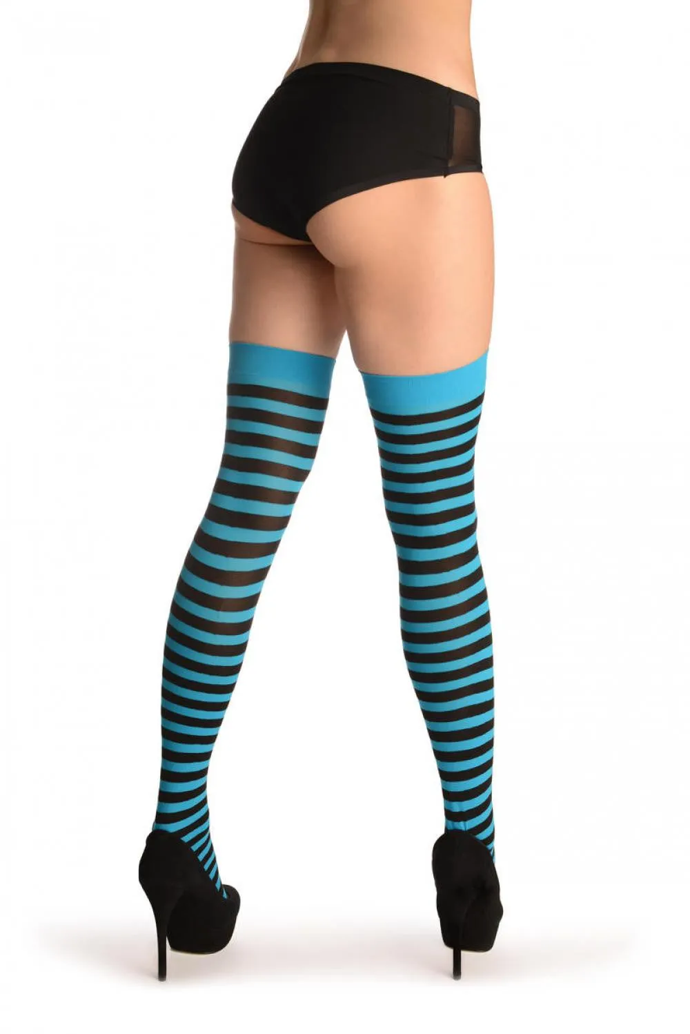 Black & Blue Stripes