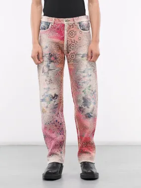 Boro Denim Jeans (BORO-JEANS-PINK)