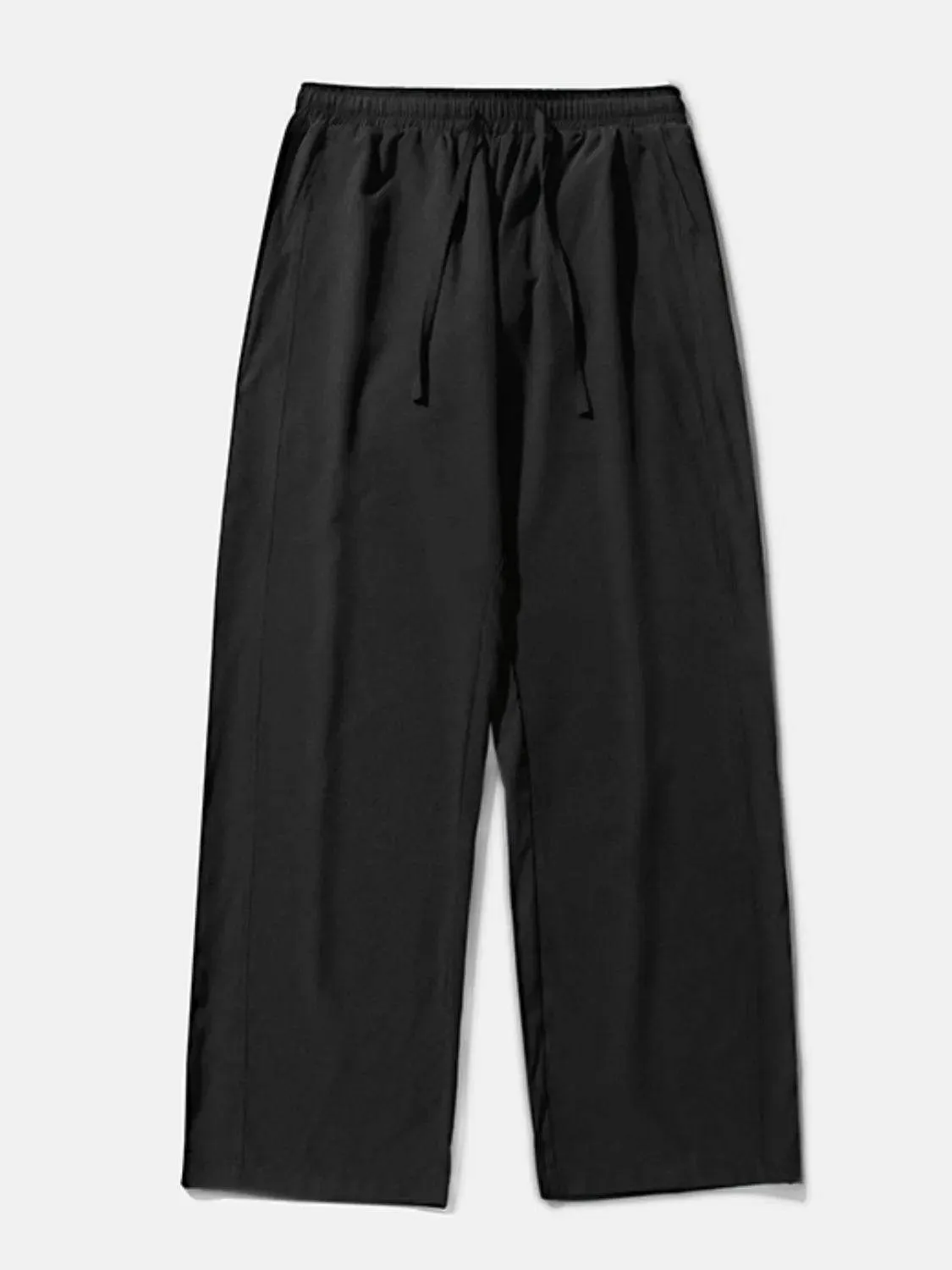 Drawstring Wide Leg Pants