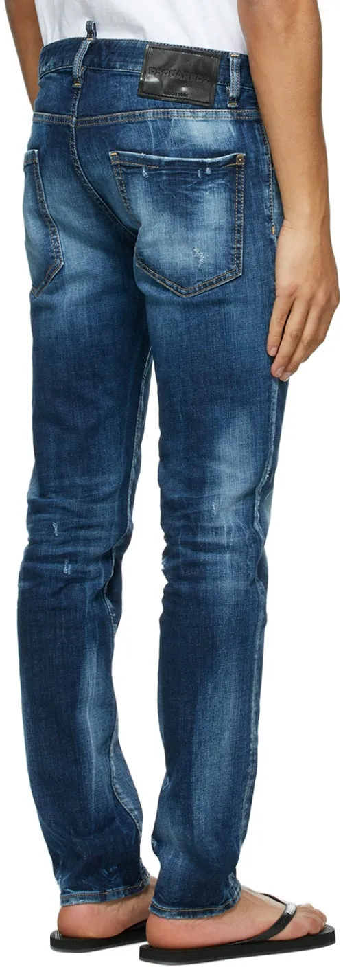 Dsquared2 Blue Cool Guy Jeans