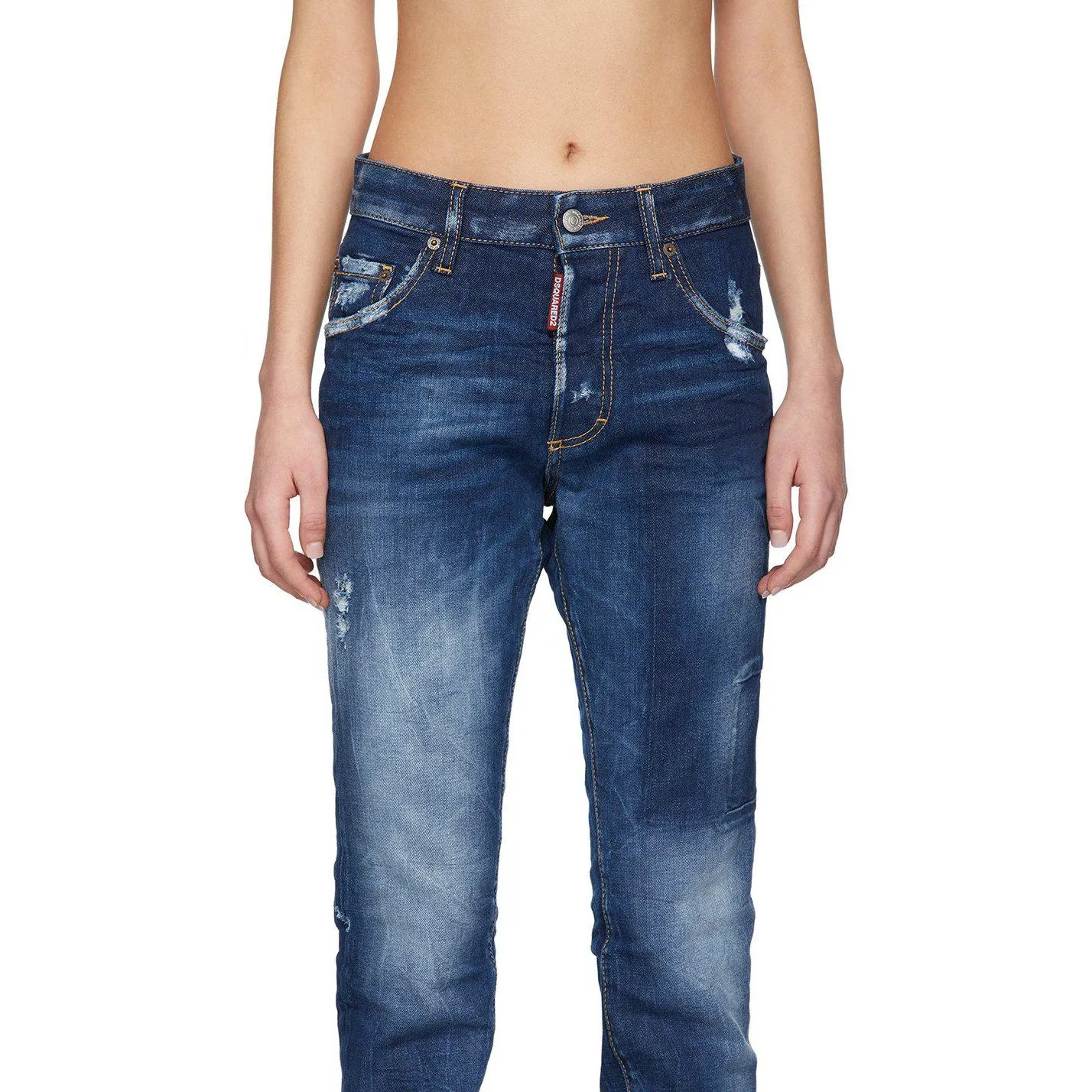 Dsquared2 Blue Skinny Dan Jeans