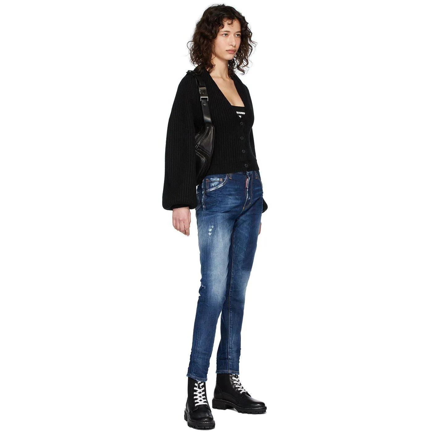 Dsquared2 Blue Skinny Dan Jeans