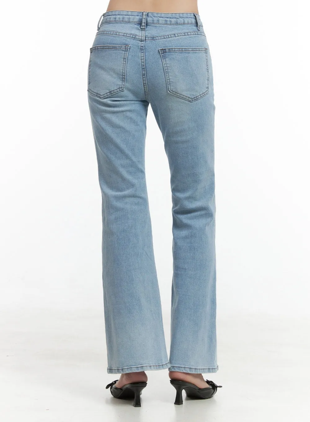 Kitty Slim Bootcut Jeans OS409