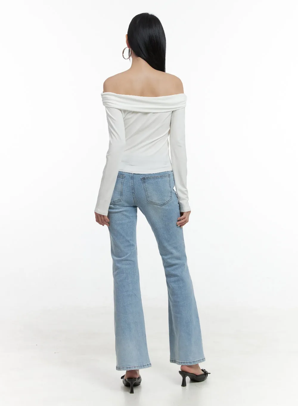 Kitty Slim Bootcut Jeans OS409