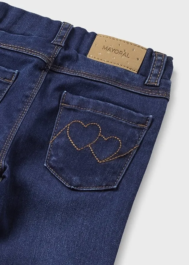 Mayoral Baby Girl Basic Jean 576-37 Oscuro *