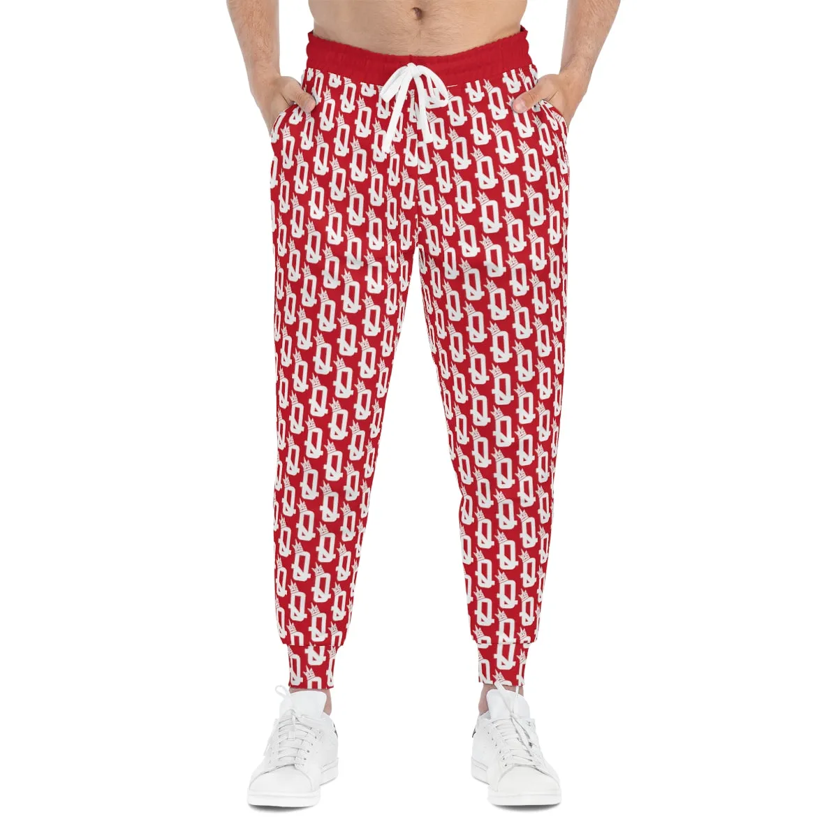 Red YAS Q Track Suit Pants