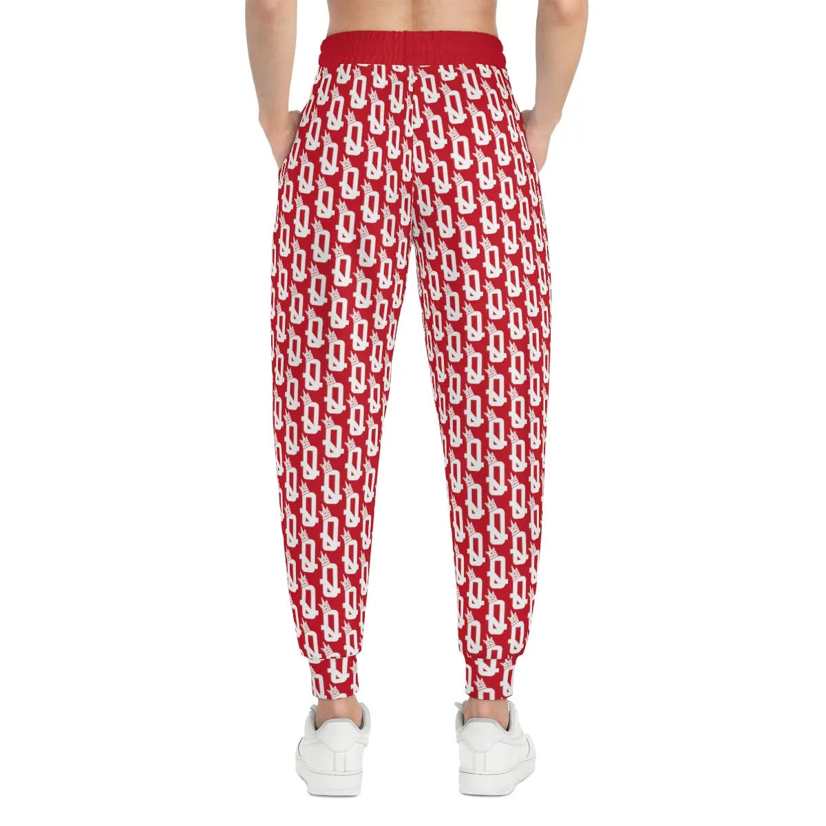 Red YAS Q Track Suit Pants