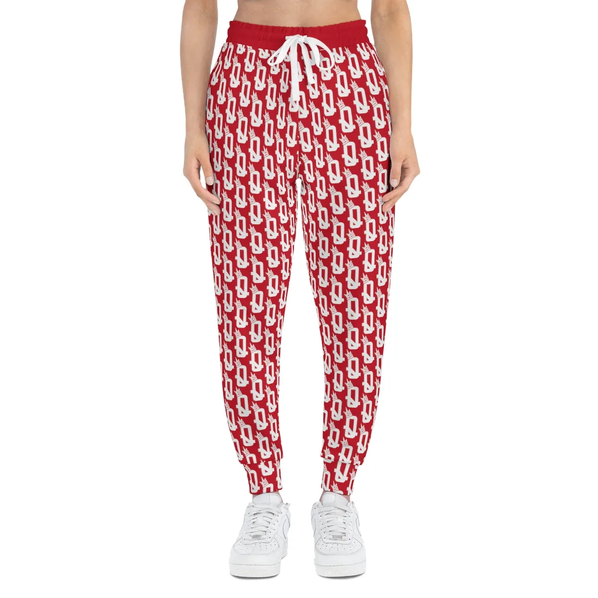 Red YAS Q Track Suit Pants