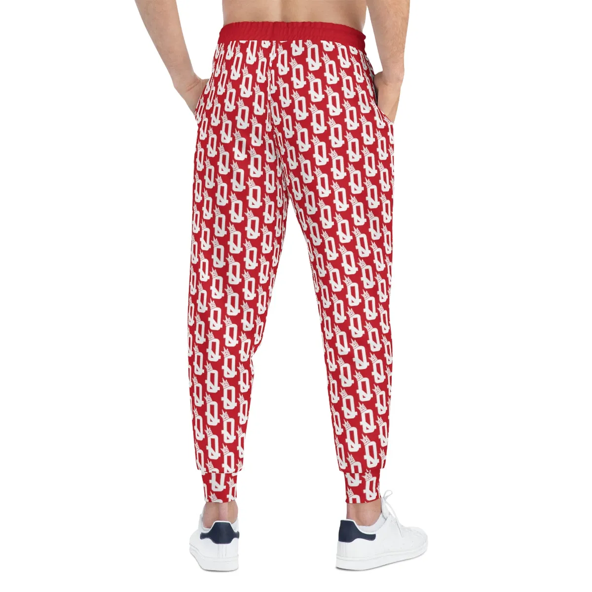 Red YAS Q Track Suit Pants