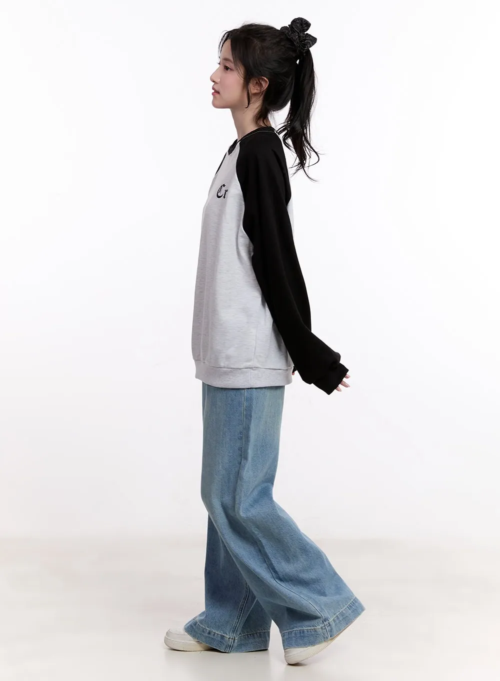 Sandra Stitched Bootcut Jeans CM527