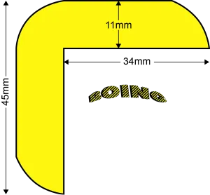 Striped PU - Corner