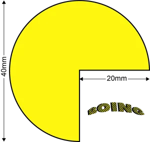 Striped PU - Round Corner