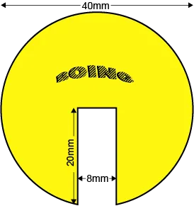 Striped PU - Round   Slot