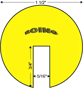 Striped PU - Round   Slot