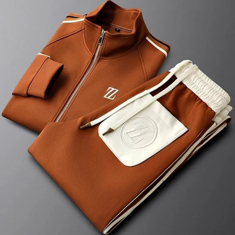 Vera | Men's Striped Full-Zip Track Set